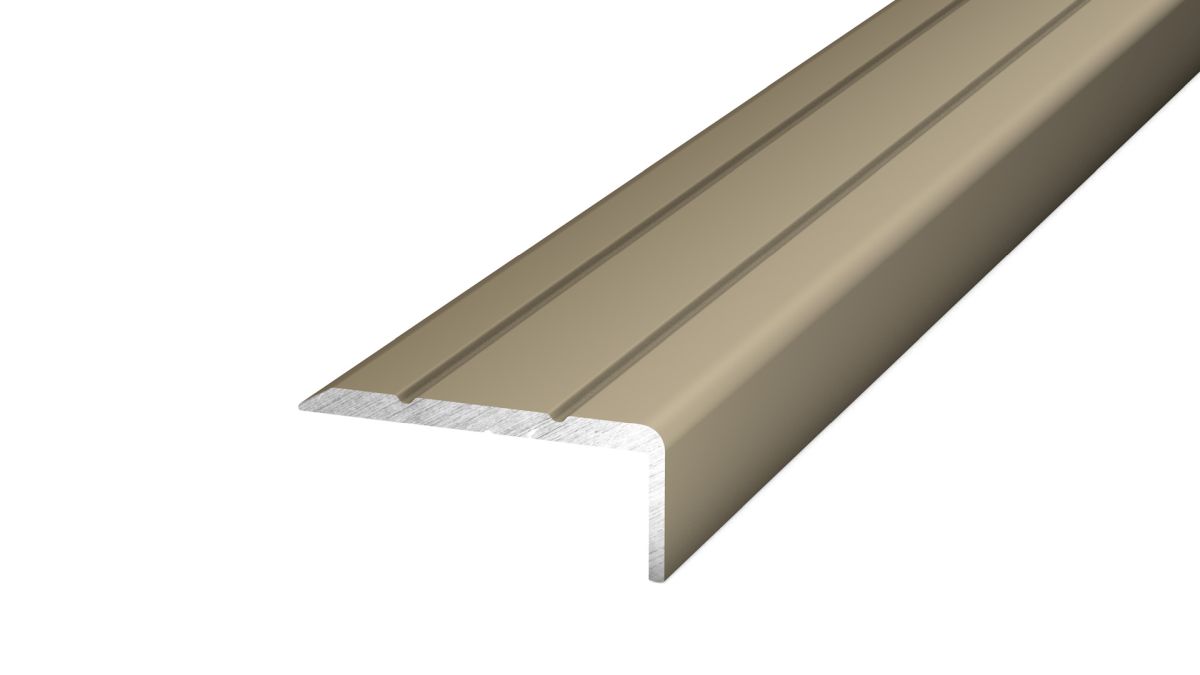 Prinz Winkelprofil 24,5 x 10 mm - Nr. 160 - Edelstahl matt - 90 cm