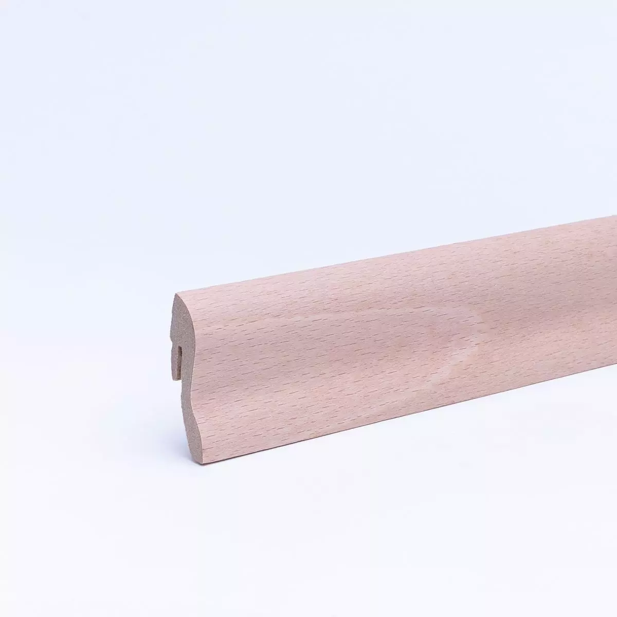 Furnier-Sockelleiste 40 mm Buche roh