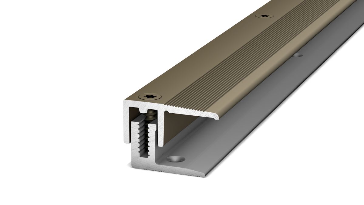 Prinz LPS 220 Abschlussprofil 21 mm - Nr. 222 - Edelstahl matt - 100 cm