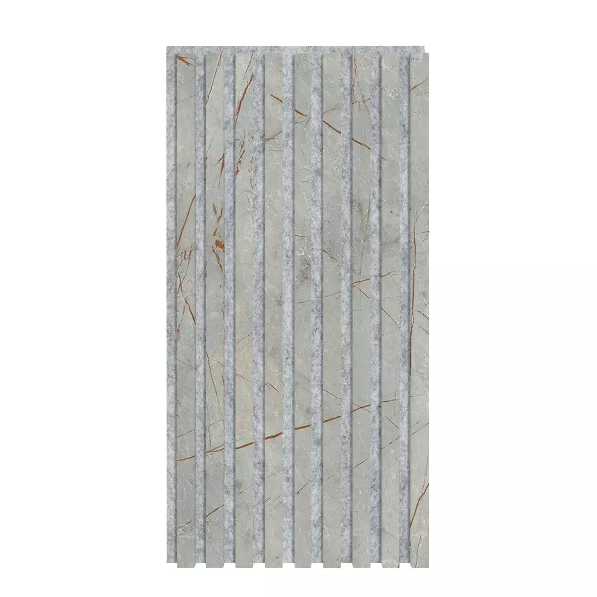 Akustikpaneel 800 x 400 mm Golden Stone - Akustikfilz Grau - Wandverkleidung