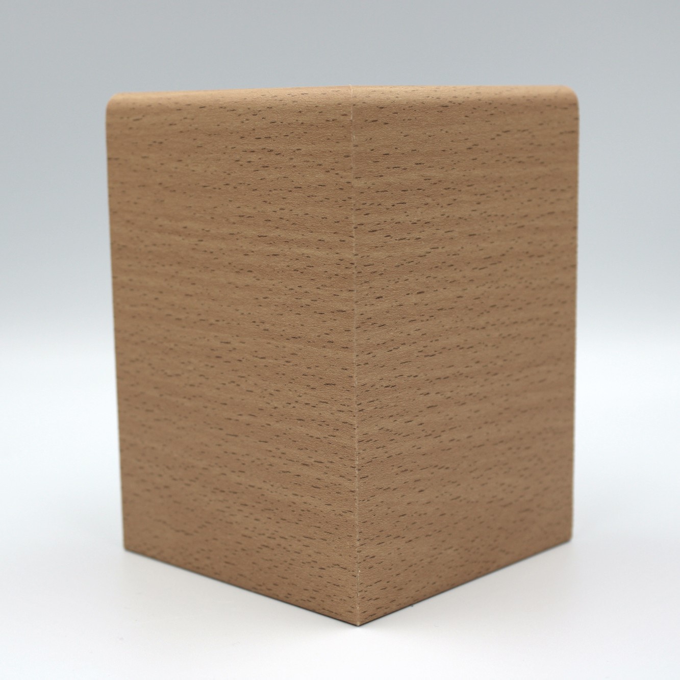 Aussenecke für Heizungsrohrverkleidung 120 mm Buche natur