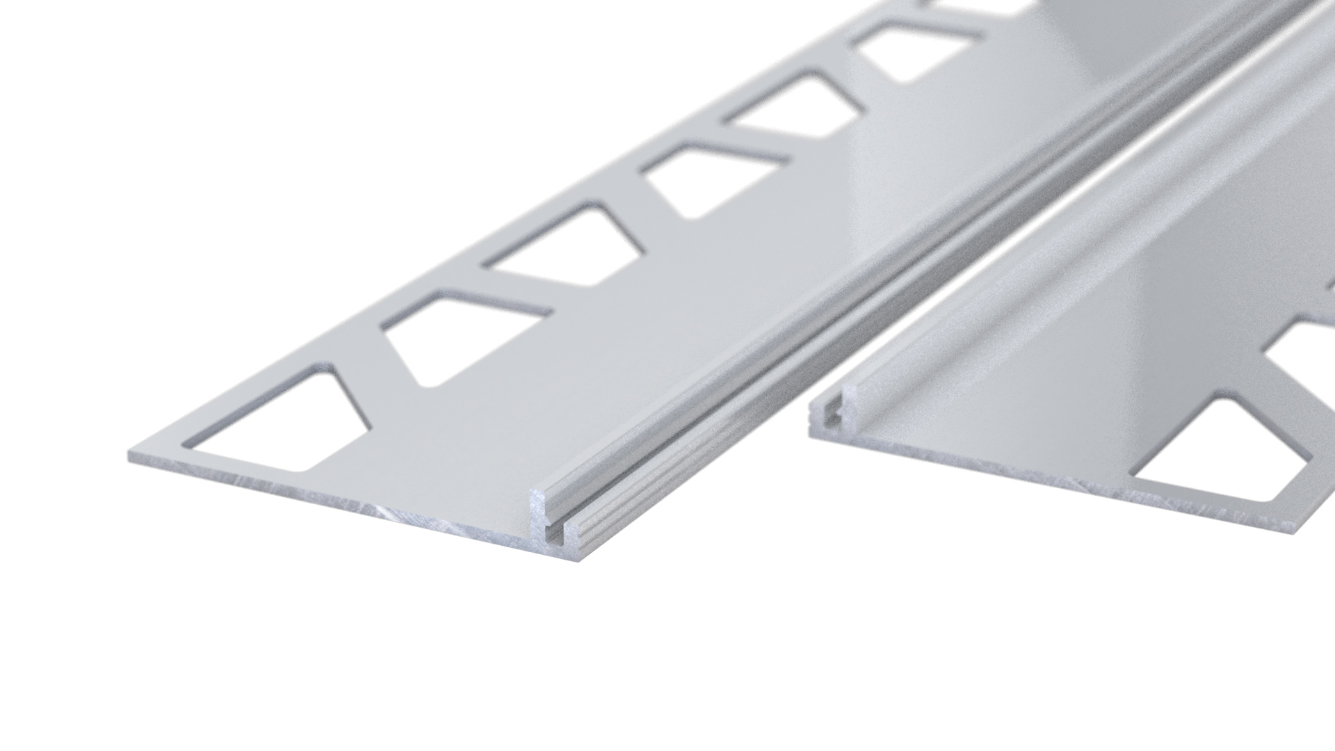 Prinz Basisprofil 45 x 5 mm - Nr. 779 - Alu pressblank - 300 cm