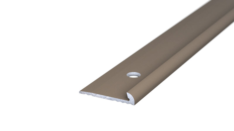 Prinz Abschlussprofil 18 x 3,5 mm - Nr. 156 - Edelstahl matt - 250 cm