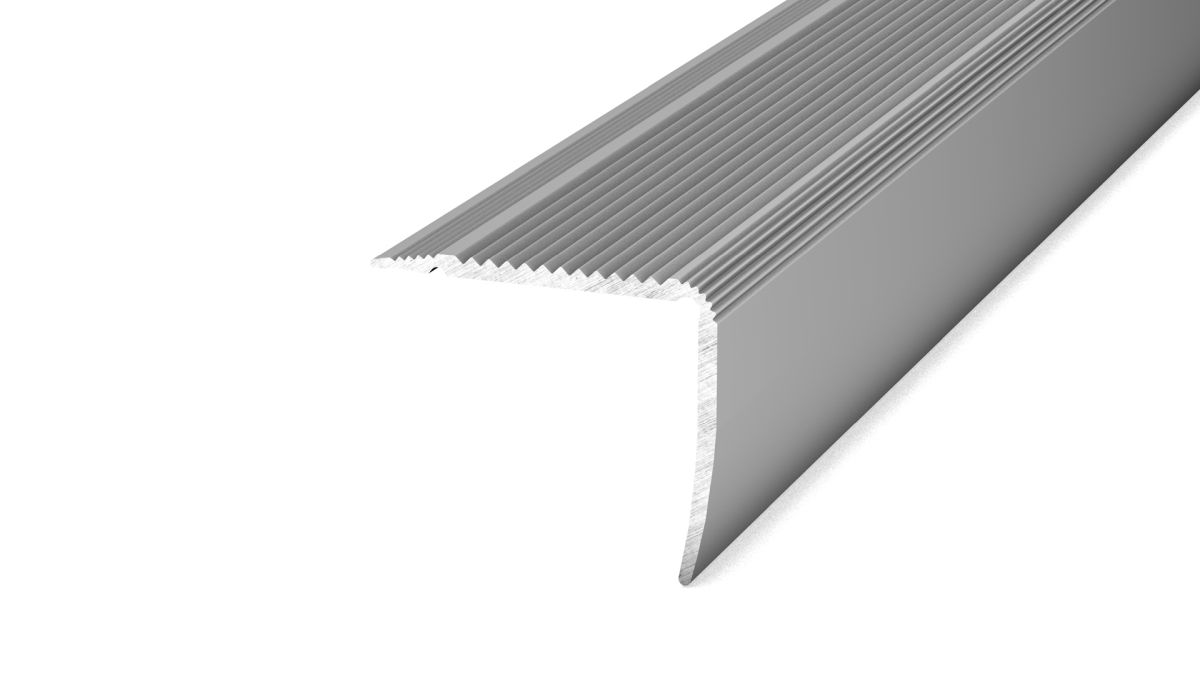 Prinz NOVA Treppenkantenprofil 35 x 30 mm - Nr. 165 - Silber - 500 cm