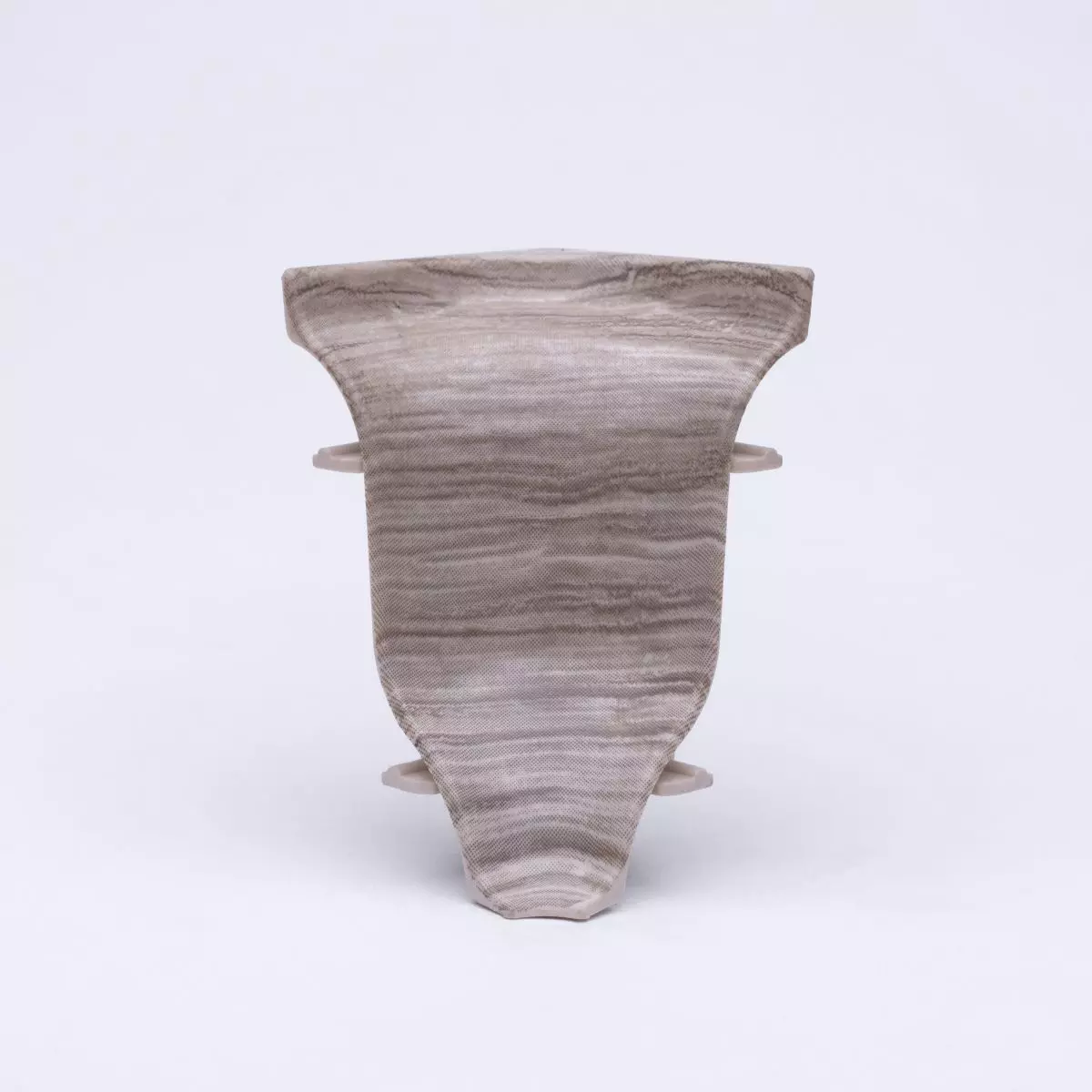 Innenecke für Duo-Flexleiste 54mm Eiche Weiß