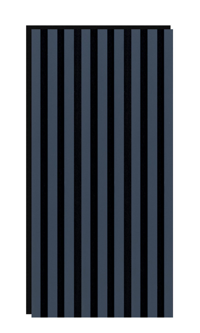 Akustikpaneel 800 x 400 mm Indigo - Akustikfilz Schwarz - Wandverkleidung Akustikpaneel 800 x 400 mm Indigo - Akustikfilz Schwarz - Wandverkleidung