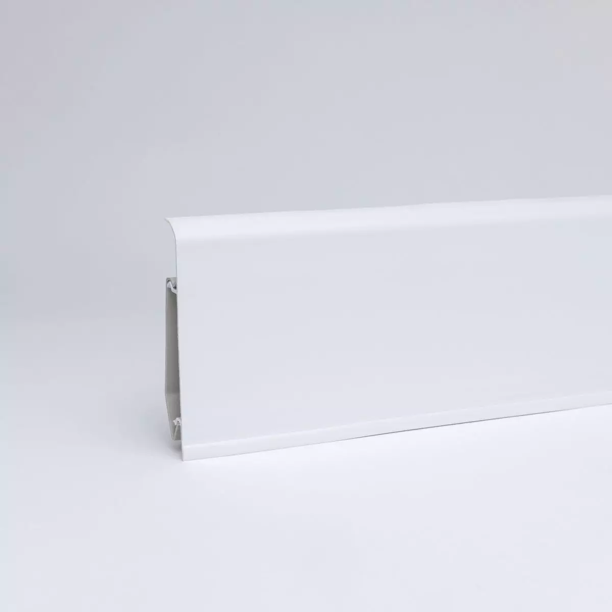 Klemmsockelleiste Smart-Flex 70mm weiß