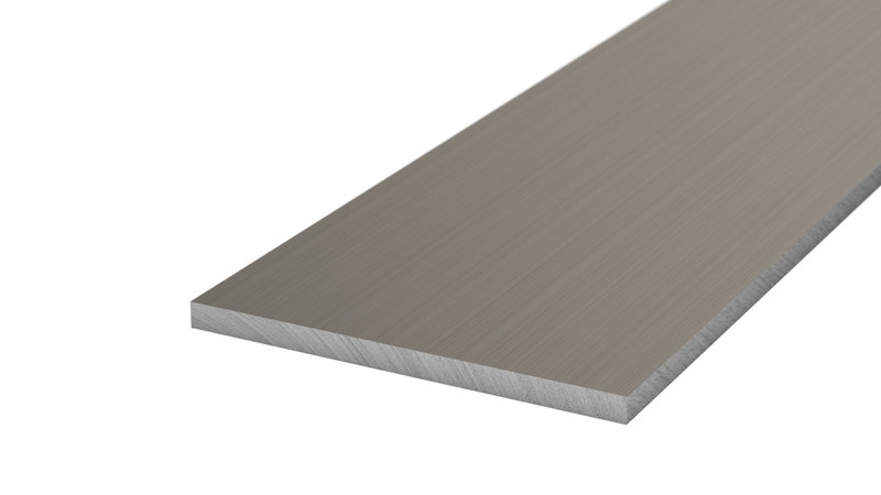 Prinz Flachprofil 50 x 3 mm - Nr. 123 - Edelstahl gebürstet - 250 cm
