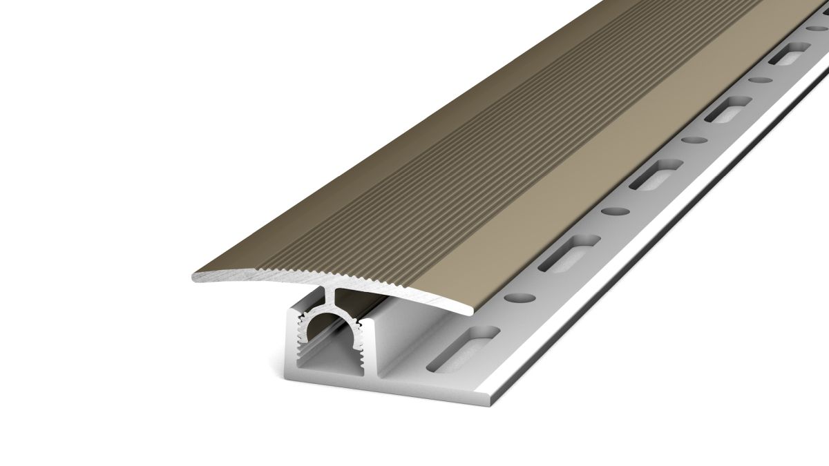 Prinz Profi-Tec JUNIOR Übergangsprofil 33 mm - Nr. 316 - Edelstahl matt - 100 cm