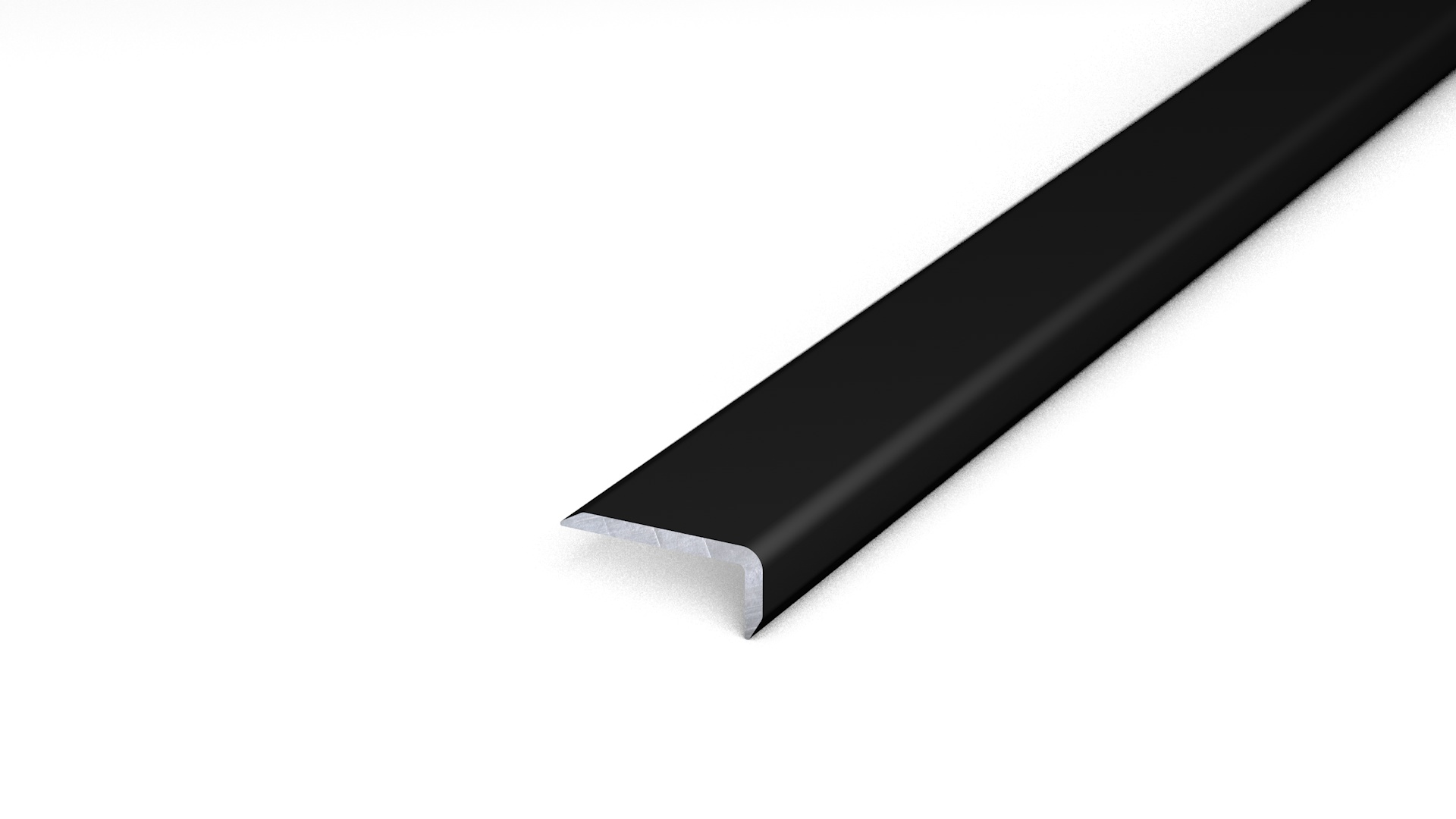 Prinz Winkelprofil 15 x 6,5 mm - Nr. 278 - Schwarz RAL 9005 - 300 cm