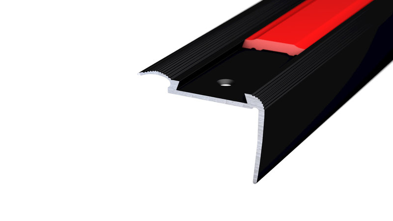 Prinz Kombi-Profil 49 x 32,2 mm - Nr. 192 - Schwarz RAL 9005 - 250 cm