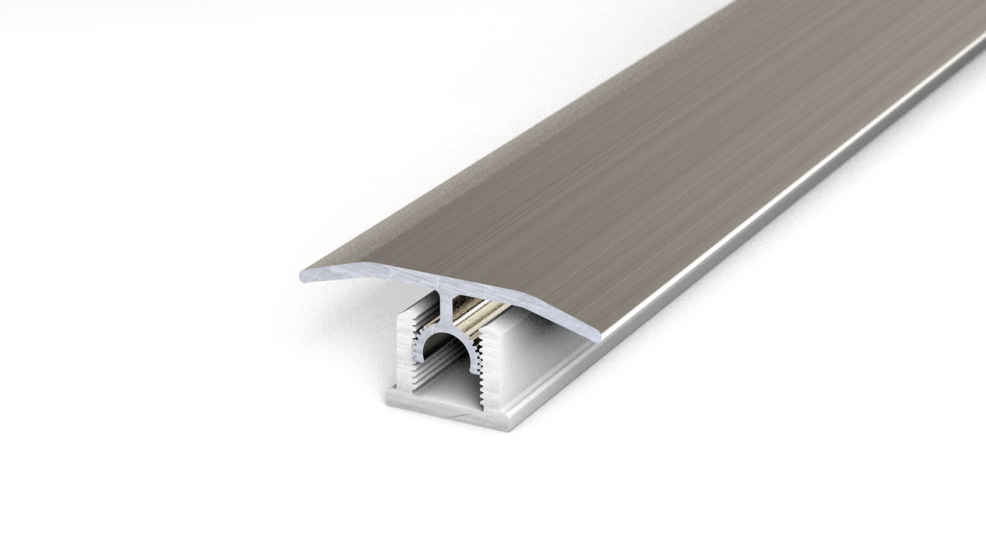 Prinz Profi-Tec CORE Übergangsprofil 34 mm - Nr. 335 - Edelstahl gebürstet - 200 cm