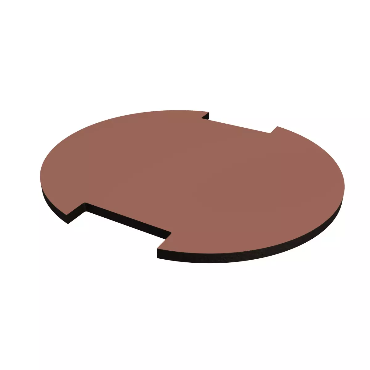 Ablage Oval für Design Raumteiler - Autumn - Inhalt 2 Stück