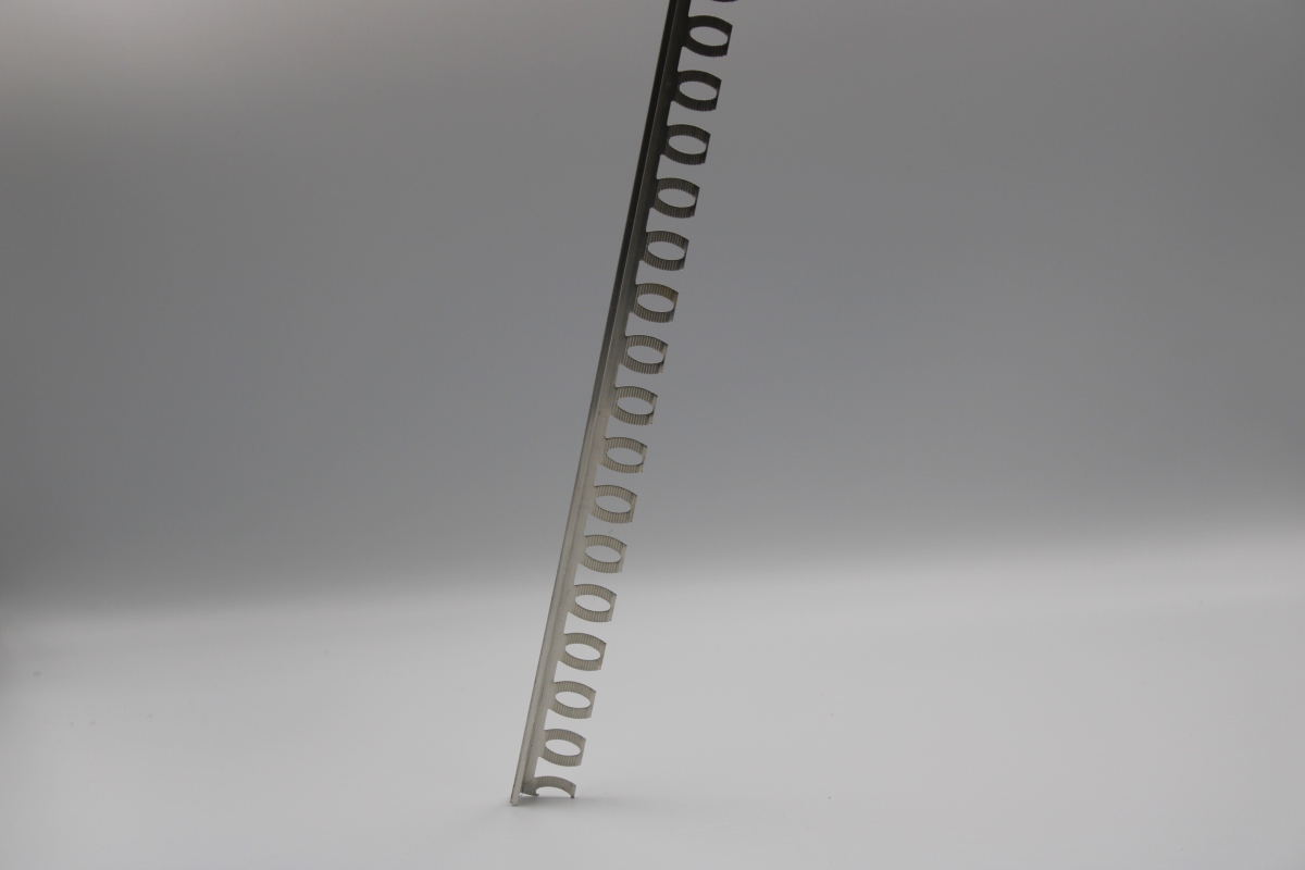 Fliesenschiene Aluminium 8 mm – Winkelprofil "L-Typ" - Alu natur