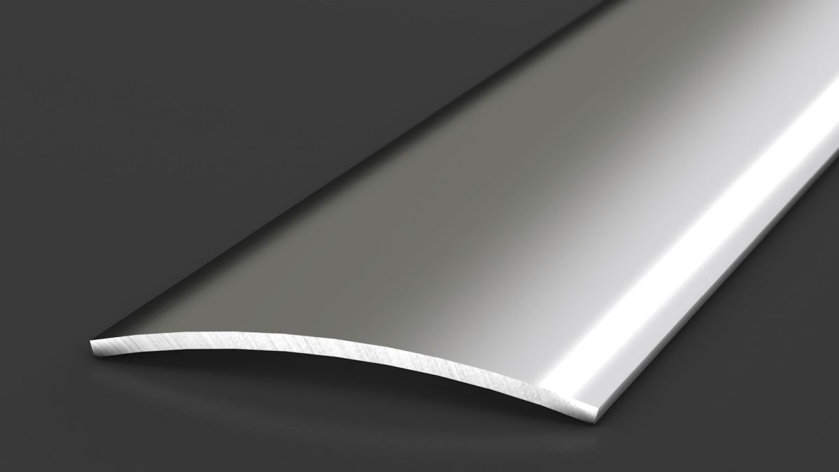 Prinz Übergangsprofil 40 mm - Nr. 111 - Edelstahl spiegelblank - 100 cm