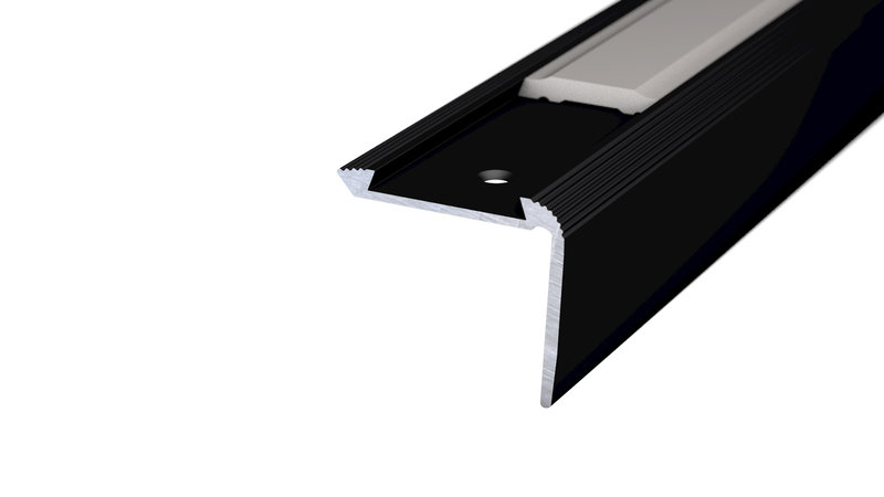 Prinz Kombi-Profil 39 x 32,2 mm - Nr. 191 - Schwarz RAL 9005 - 500 cm