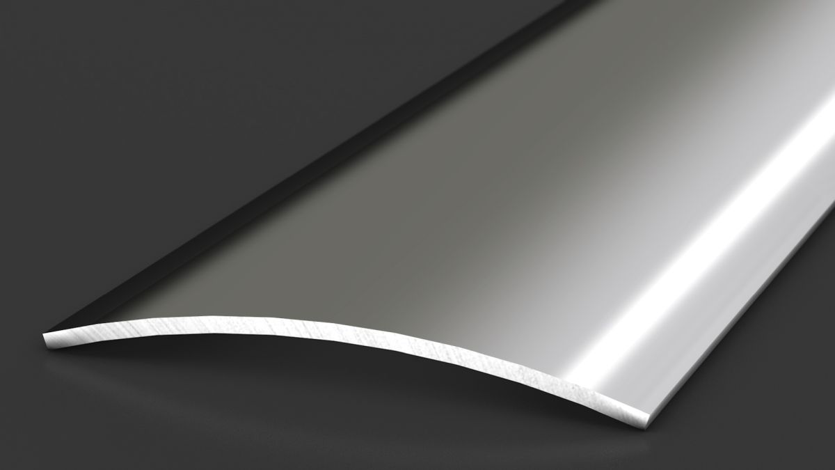 Prinz Übergangsprofil 50 mm - Nr. 102 - Edelstahl spiegelblank - 270 cm