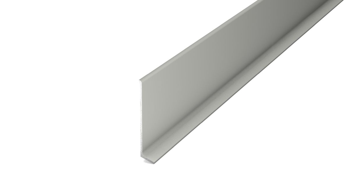 Prinz Aluminium-Sockelleiste 11 x 60 mm - Nr. 372 - titan - 270 cm