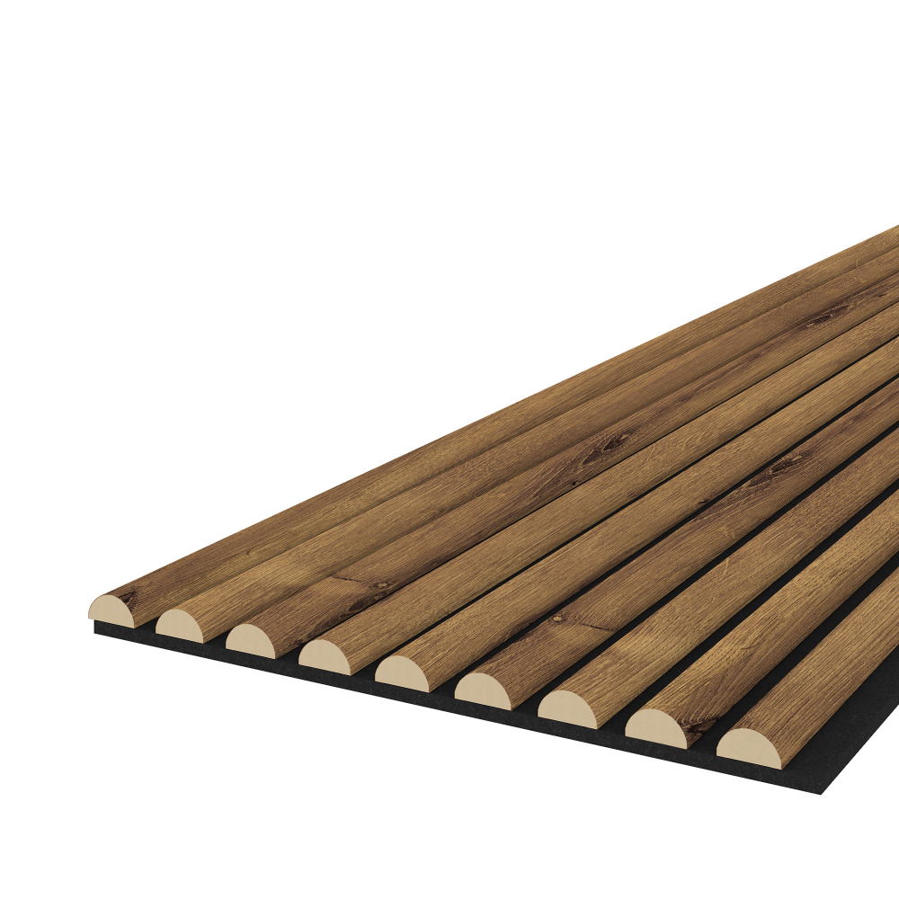 Akustikpaneel WAVE - Filzfarbe Schwarz 2600x400mm - verschiedene Farben Akustikpaneel WAVE - Filzfarbe Schwarz 2600x400mm - verschiedene Farben
