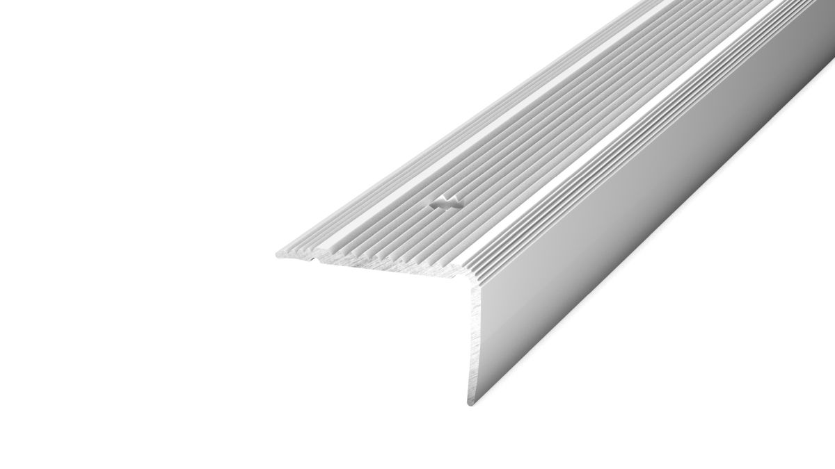 Treppenkantenprofil NOVA 30 x 20 mm Silber - 2,50 m