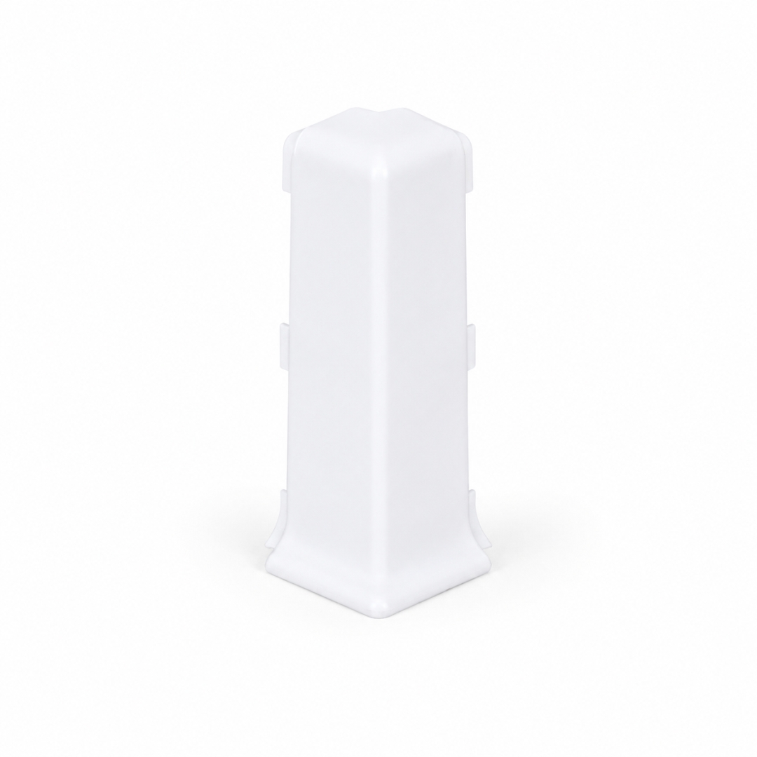 Aussenecke für Duo-Flex 80mm weiß