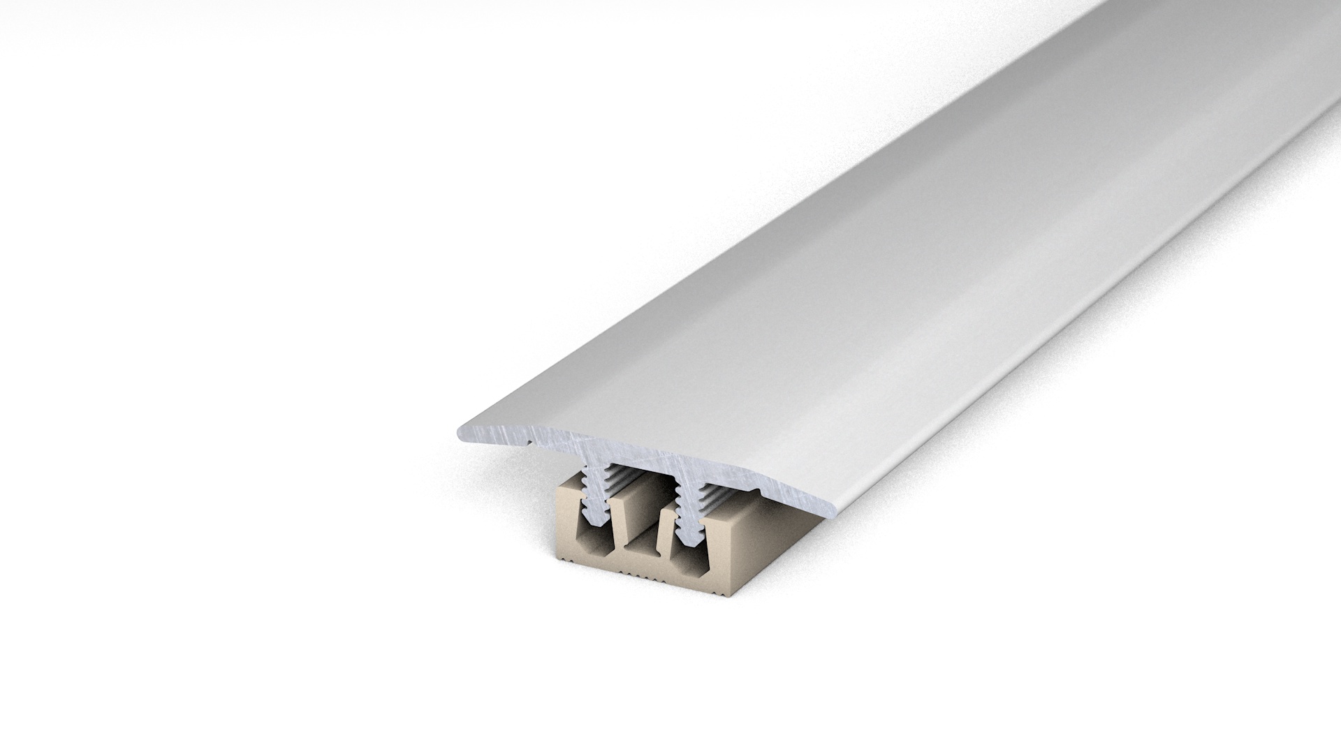 Prinz Profi-Design Übergangsprofil 27 mm - Nr. 338 - Silber - 200 cm