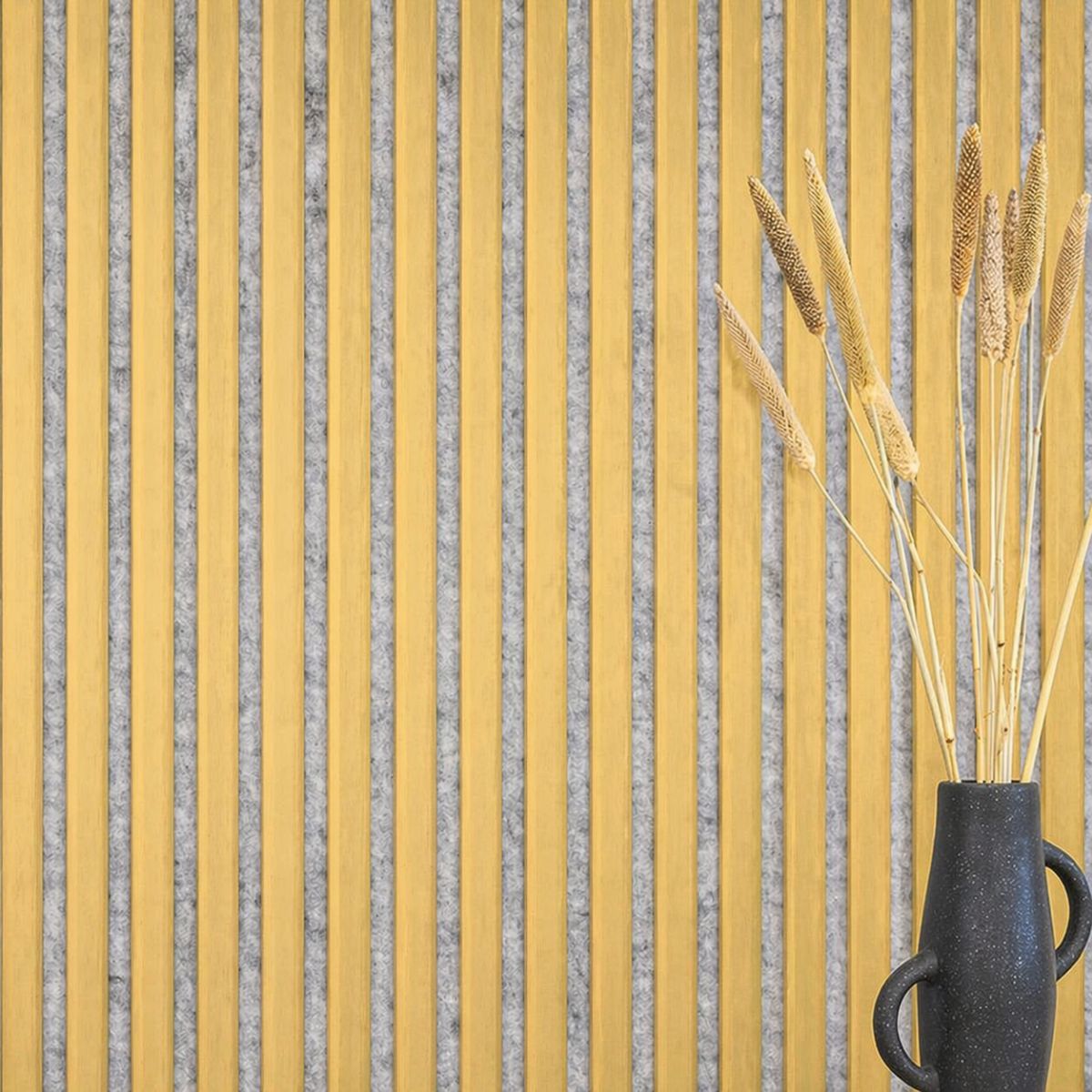 Acoustic+ Akustikpaneel Gold 800 x 400 mm - Akustikfilz Grau