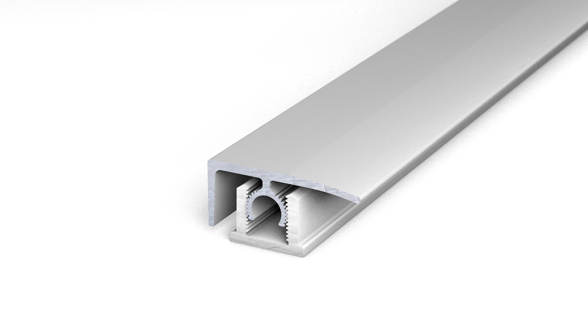 Prinz Profi-Tec CORE Abschlussprofil 26 mm - Nr. 337 - Silber - 200 cm
