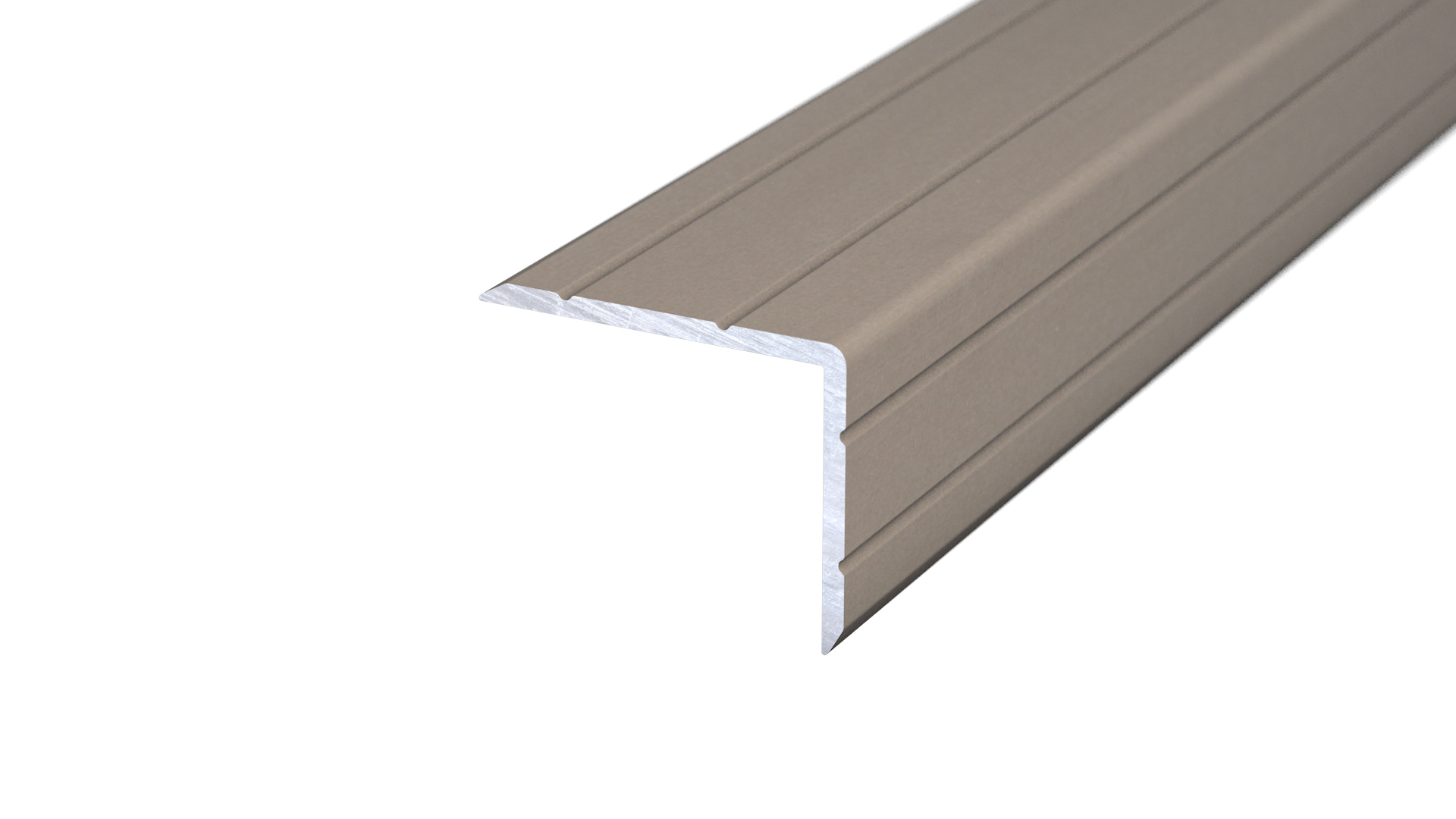 Prinz Winkelprofil 30 x 24,5 mm - Nr. 168 - Edelstahl matt - 100 cm