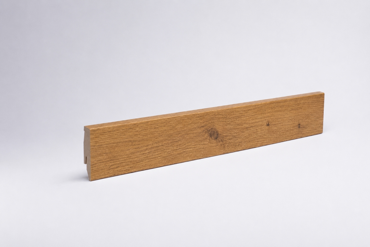 Sockelleiste mit Holzoptik 60 mm Eiche rustikal