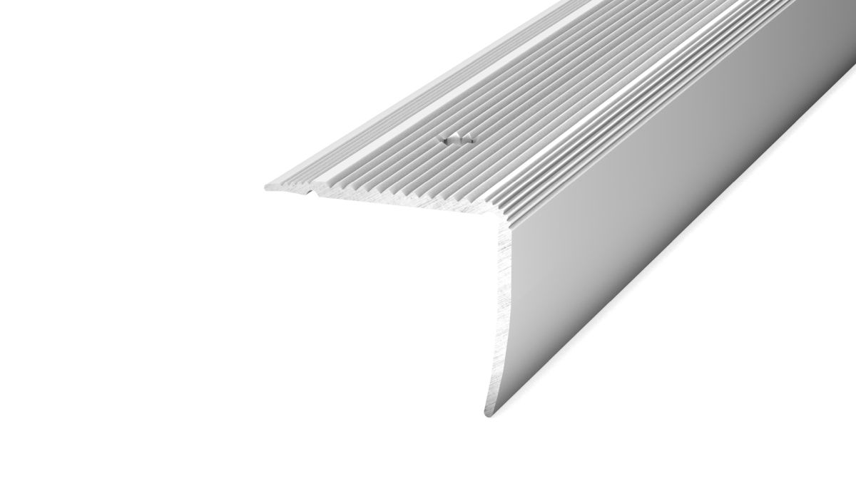 Prinz NOVA Treppenkantenprofil 35 x 30 mm - Nr. 165 - Silber - 500 cm