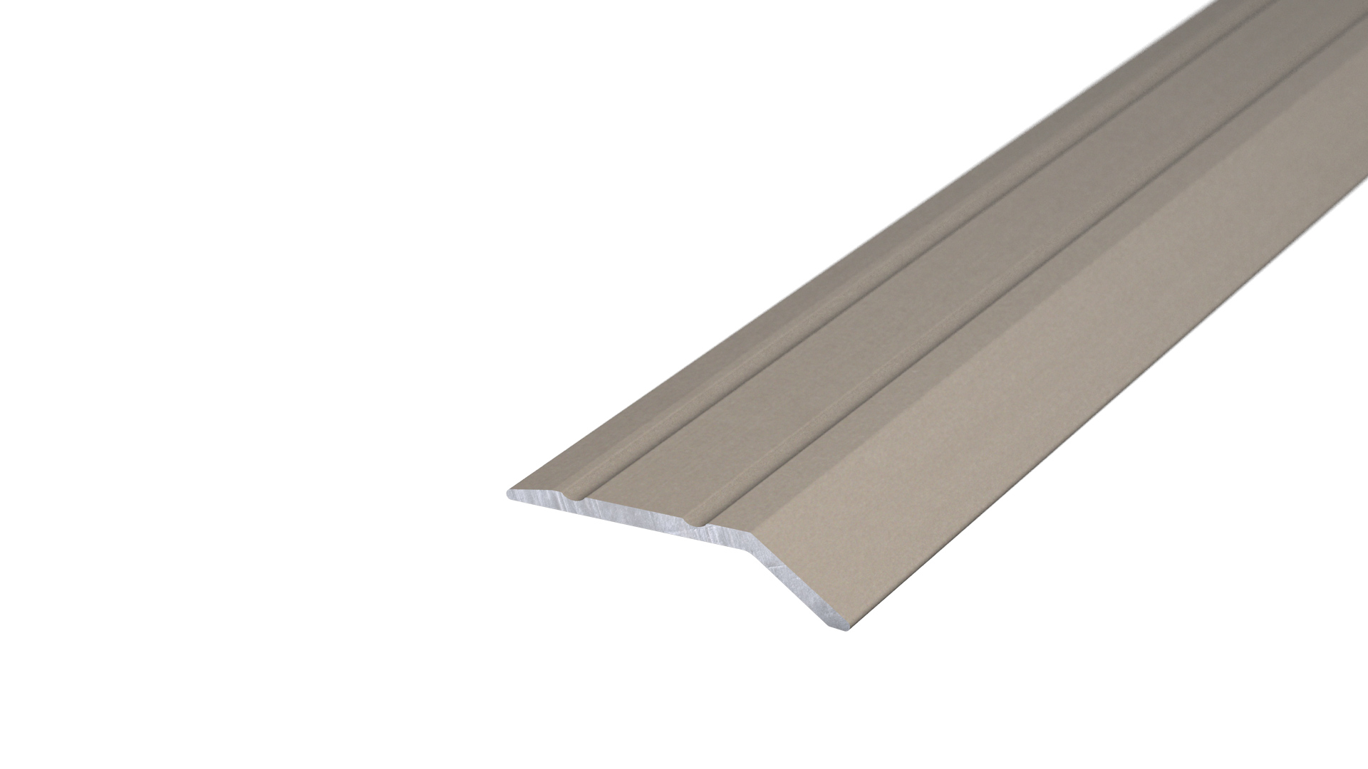 Prinz Abschlussprofil 30 mm - Nr. 145 - Edelstahl matt - 270 cm
