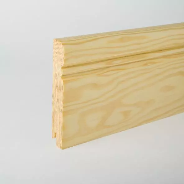 Massivholz-Sockelleiste Alt Reno Profil 100mm - Kiefer geölt