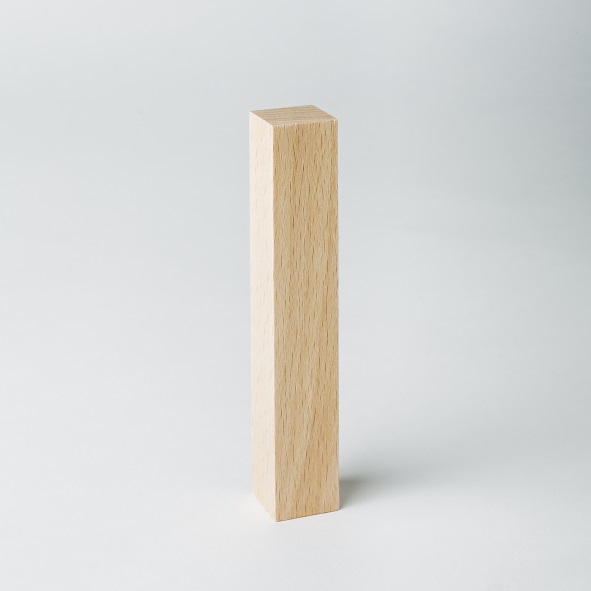 Massivholz Universal-Eckblock Buche Lackiert Massivholz Universal-Eckblock Buche Lackiert