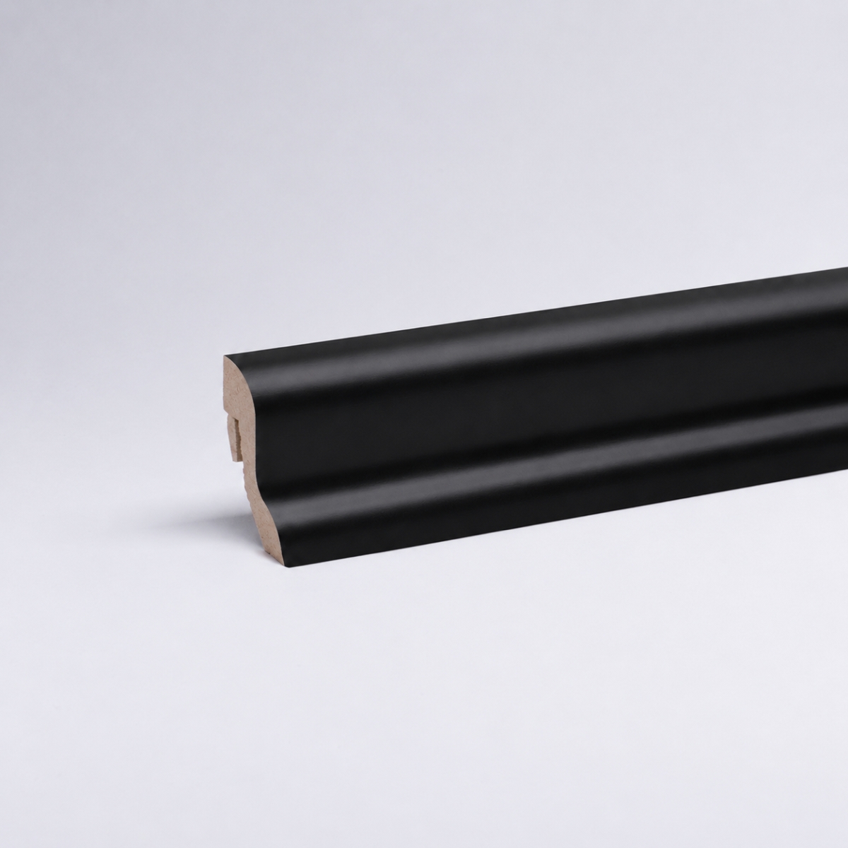 Dekor-Sockelleiste 40 mm Schwarz