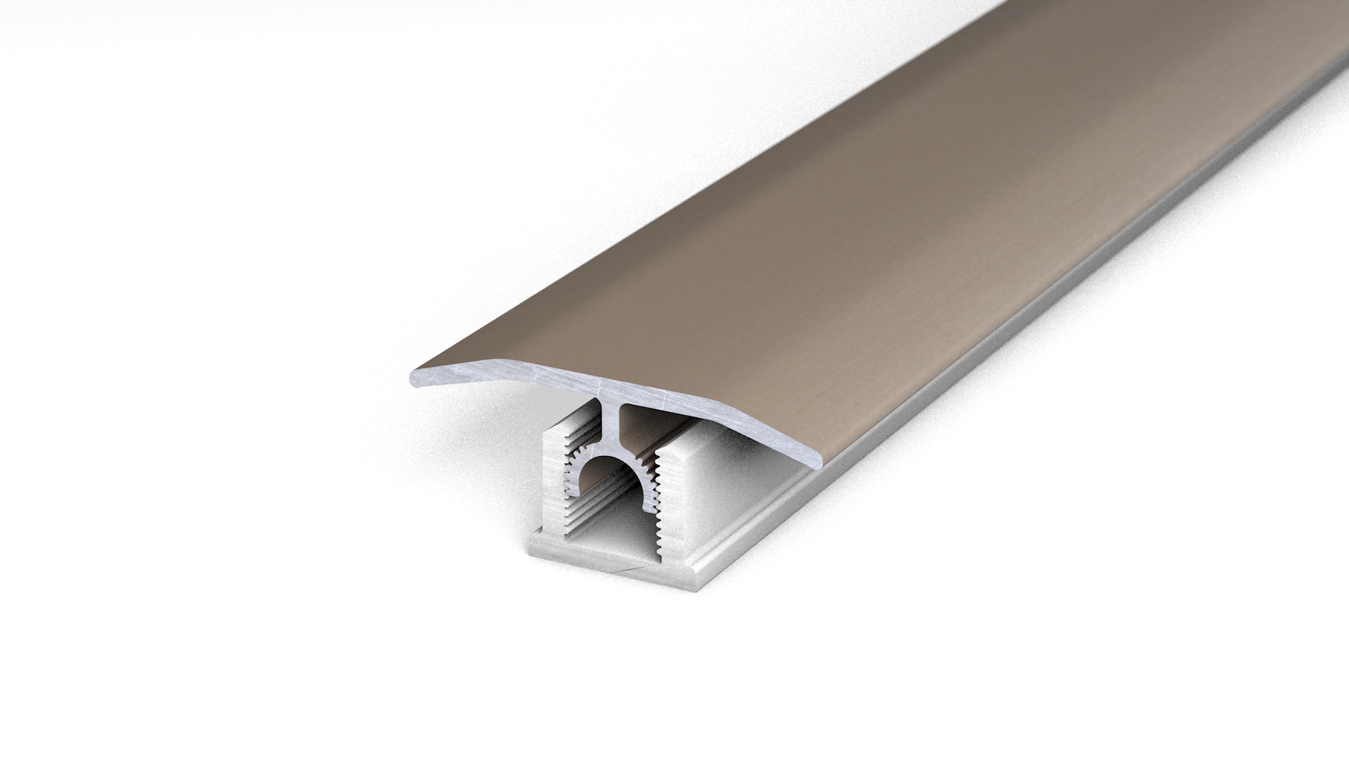 Prinz Profi-Tec CORE Übergangsprofil 34 mm - Nr. 335 - Edelstahl matt - 200 cm