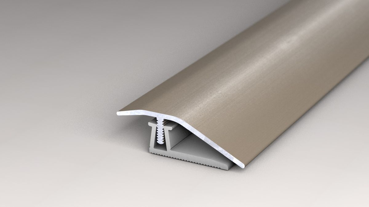 Prinz Eco-Clip Anpassungsprofil 37 mm - Nr. 441 - Edelstahl matt - 100 cm