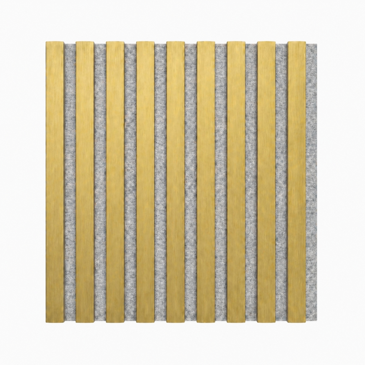Acoustic+ Akustikpaneel Gold 400 x 400 mm - Akustikfilz Grau