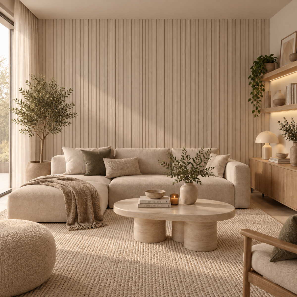 VERO Wandpaneel Kaschmir 17 x 260 cm | Moderne MDF Wandverkleidung