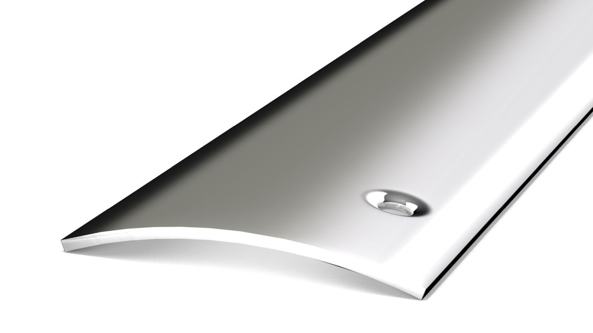 Prinz Übergangsprofil 40 mm - Nr. 111 - Edelstahl spiegelblank - 270 cm