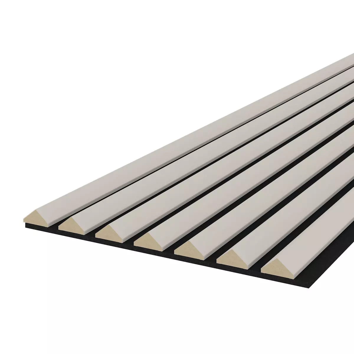 Muster K2 - Rose - Akustikfilz Schwarz