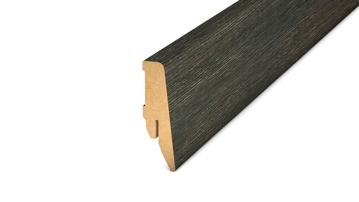 Prinz MDF-Sockelleiste 18 x 58 mm - Nr. 809 - Chateau Oak - 250 cm