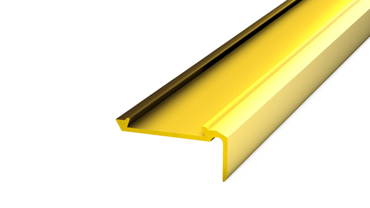 Prinz Kombi-Profil 40 x 18 mm - Nr. 185 - MS poliert - 250 cm