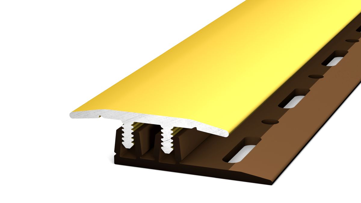 Profi-Design Übergangsprofil - Für Aufbauhöhen von 4,0 - 7,5 mm - Gold Profi-Design Übergangsprofil - Für Aufbauhöhen von 4,0 - 7,5 mm - Gold