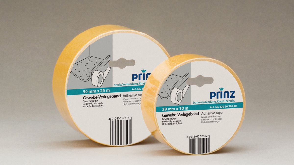 Prinz Gewebe-Verlegeband 50 mm - Nr. 820 - 5 Meter