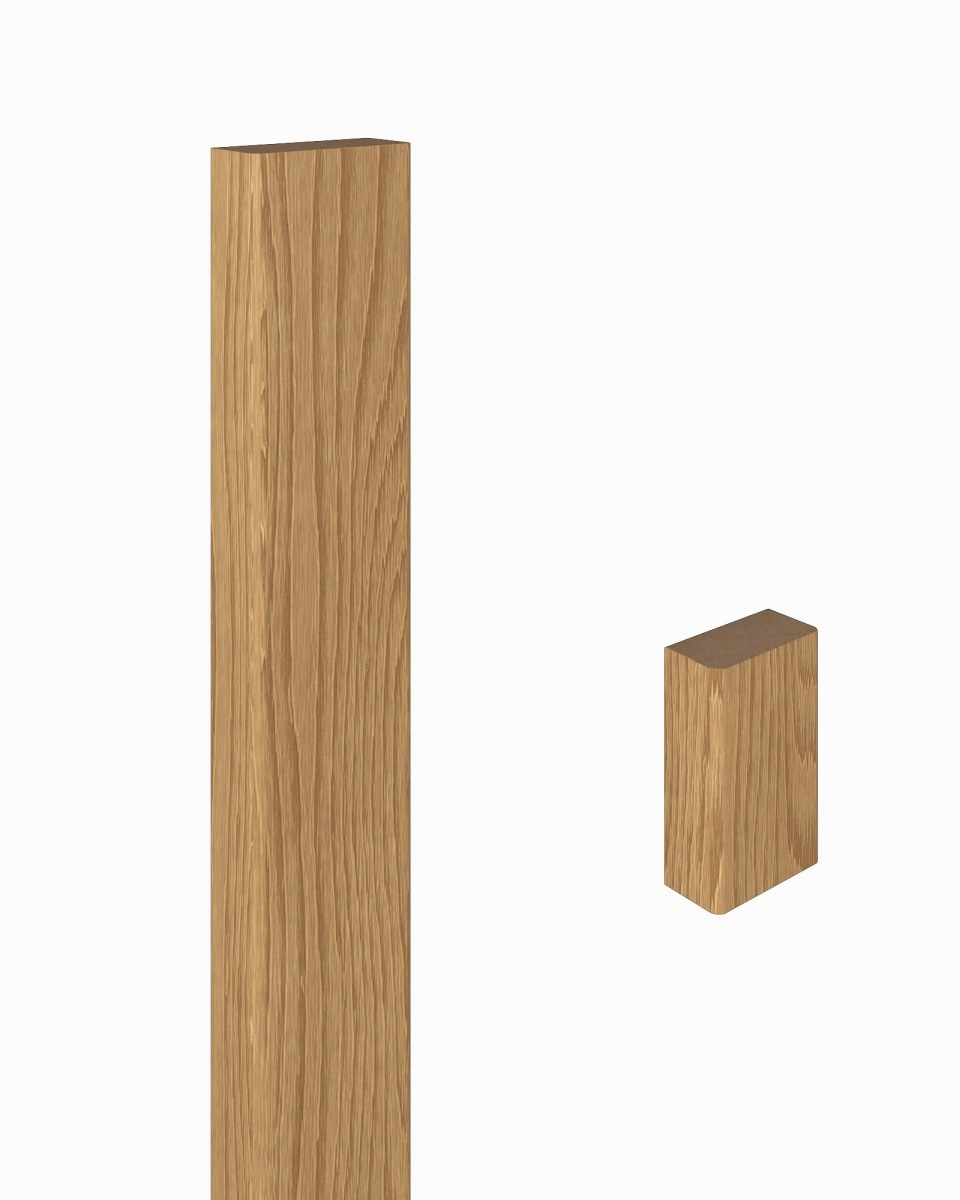 Wandverkleidung, Lamellenleiste, Wandlamelle - Furnier Eiche lackiert Wandverkleidung, Lamellenleiste, Wandlamelle - Furnier Eiche lackiert