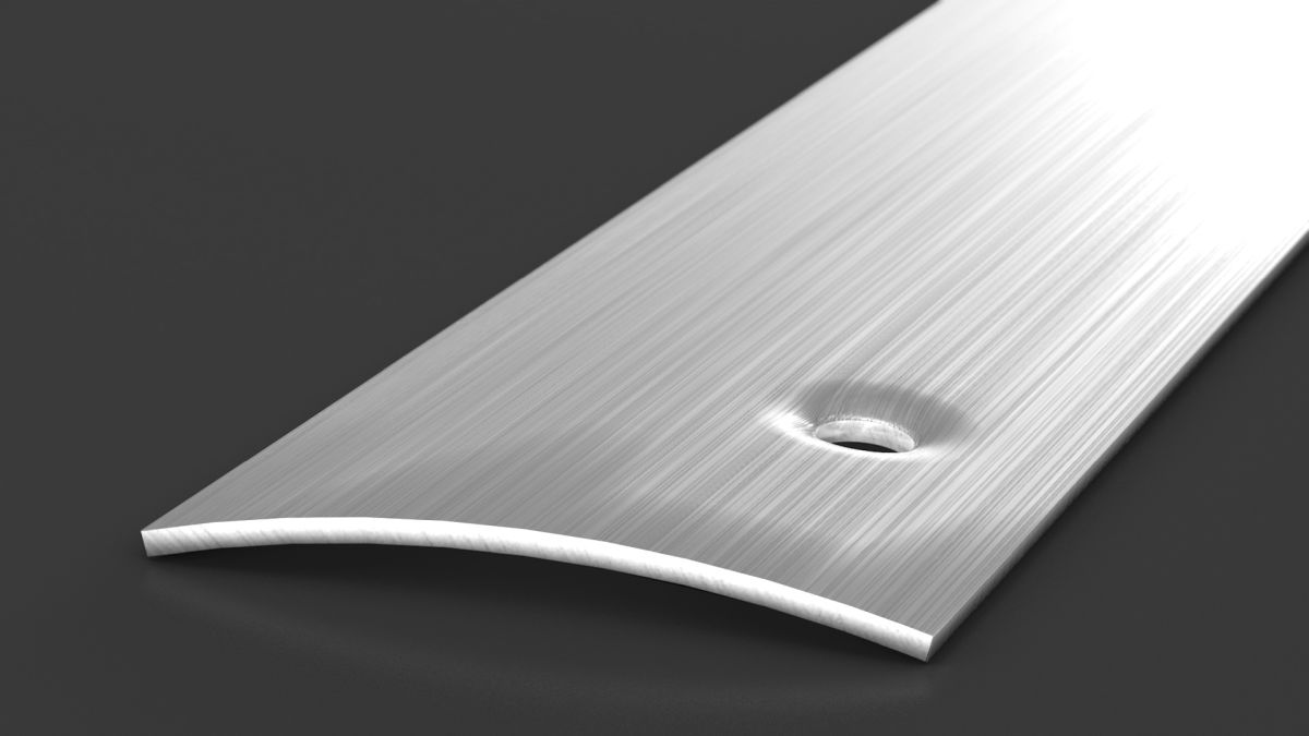 Prinz Übergangsprofil 40 mm - Nr. 113 - Edelstahl gebürstet - 100 cm
