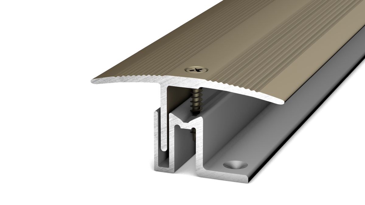 Prinz PS 400 XXL Übergangsprofil 49 mm - Nr. 410 - Edelstahl matt - 270 cm