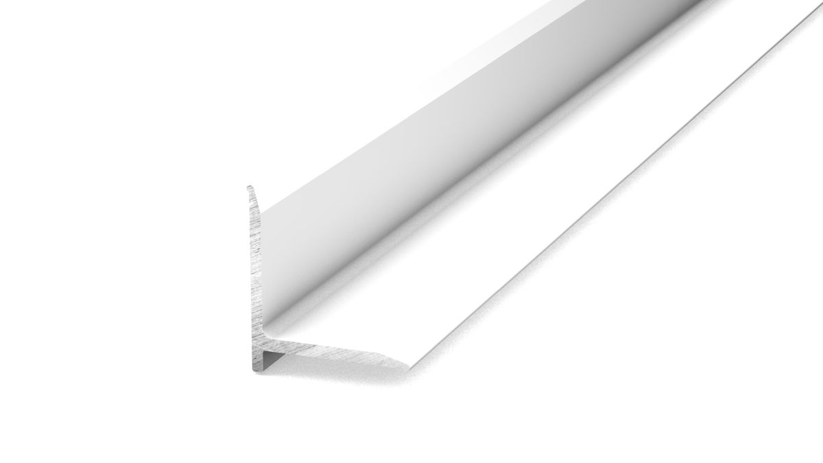 Wandanschlussprofil Nr. 298 - 13,1 x 13,1 mm Weiß 2,50m Wandanschlussprofil Nr. 298 - 13,1 x 13,1 mm Weiß 2,50m