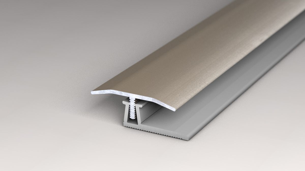Prinz Eco-Clip Übergangsprofil 30 mm - Nr. 440 - Edelstahl matt - 100 cm